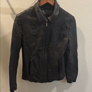 Classic Black Leather Jacket